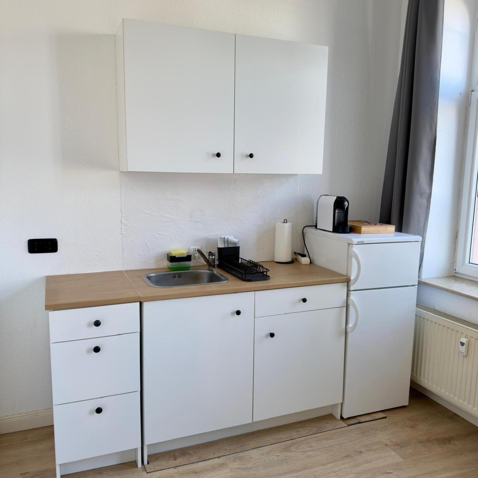 Raha Apartments - Modernes Studio-Apartment - Hbf - Gratis Parkplatz Ερφούρτη Εξωτερικό φωτογραφία