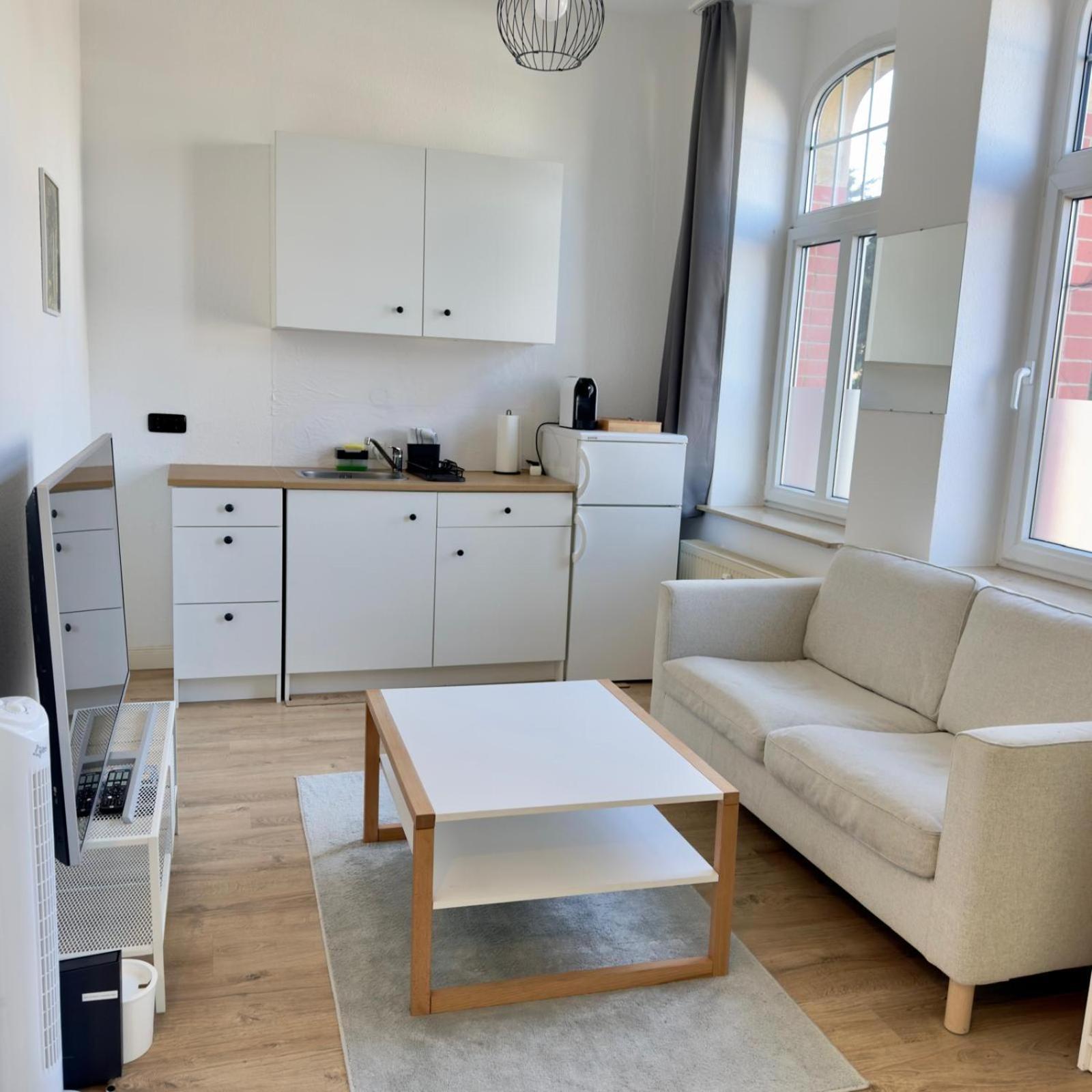 Raha Apartments - Modernes Studio-Apartment - Hbf - Gratis Parkplatz Ερφούρτη Εξωτερικό φωτογραφία