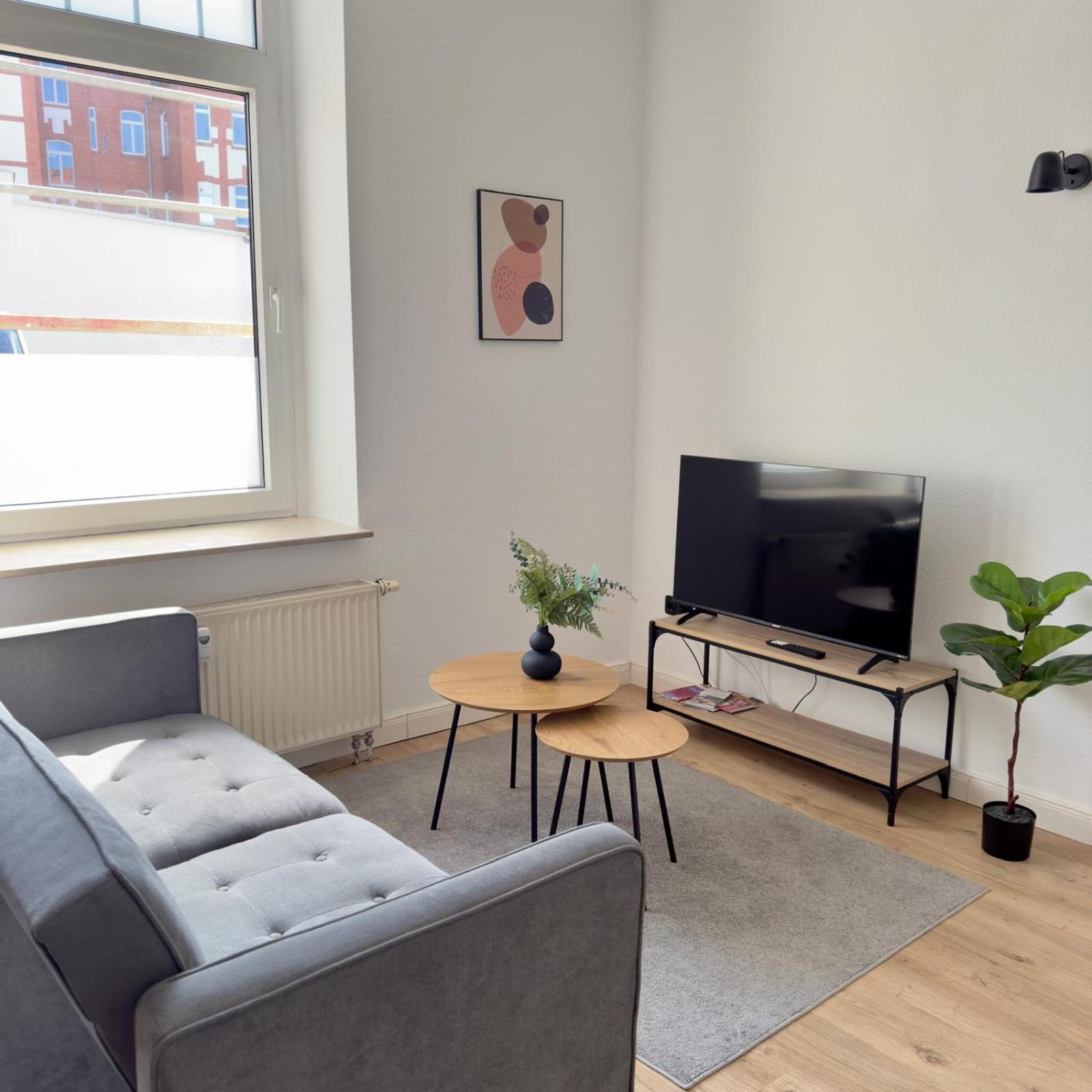 Raha Apartments - Modernes Studio-Apartment - Hbf - Gratis Parkplatz Ερφούρτη Εξωτερικό φωτογραφία