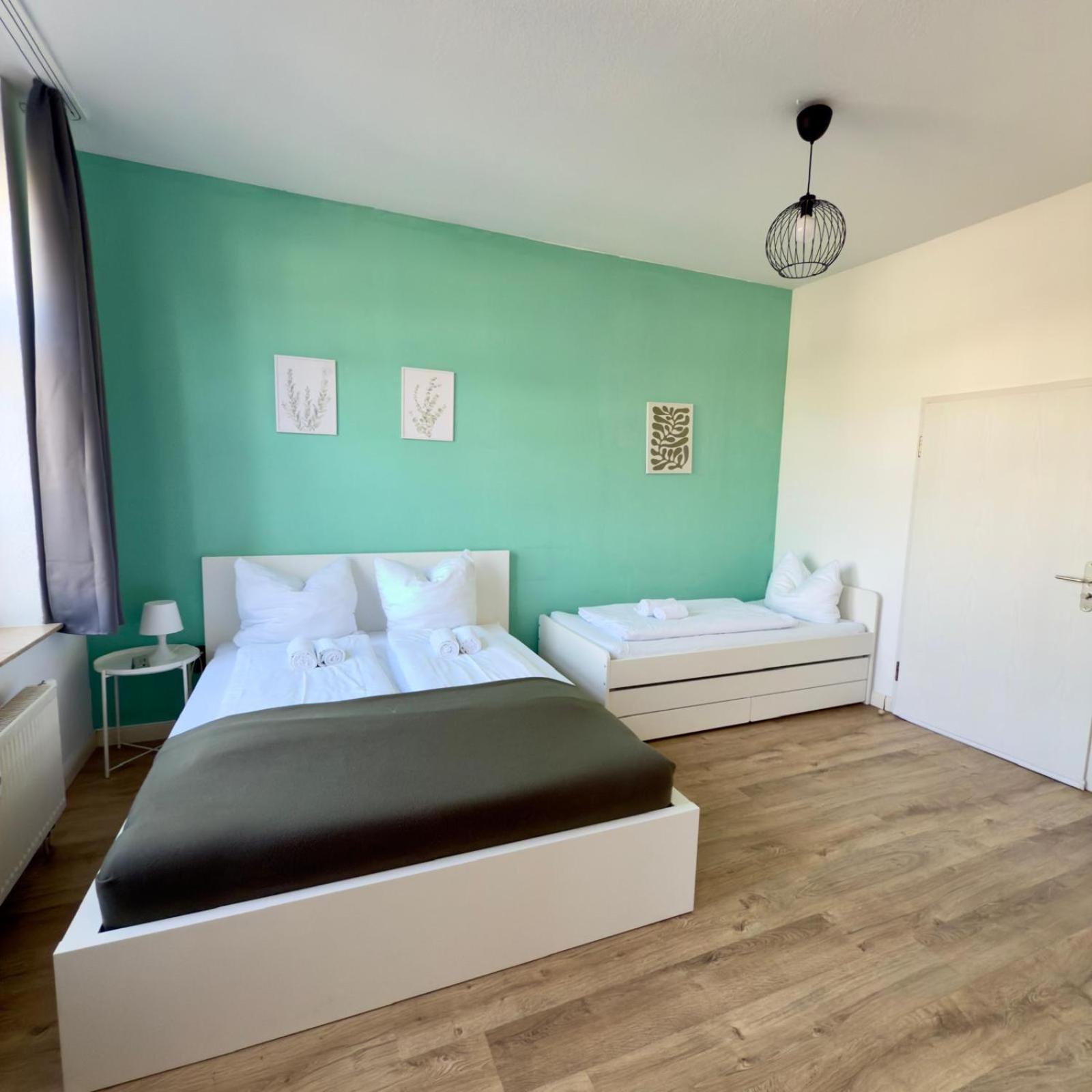 Raha Apartments - Modernes Studio-Apartment - Hbf - Gratis Parkplatz Ερφούρτη Εξωτερικό φωτογραφία
